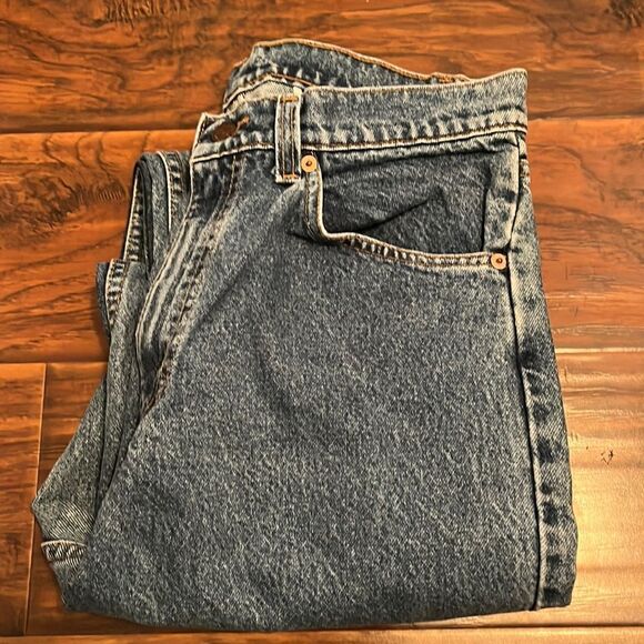 Vintage Levi’s Distressed Orange Tab Denim Jeans - Picture 1 of 12